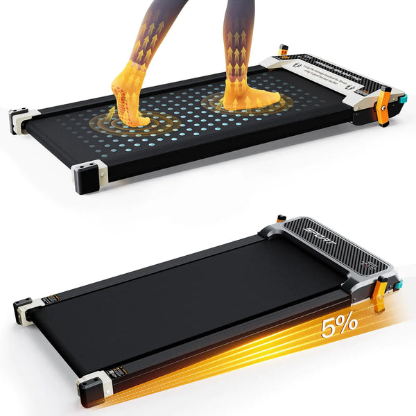 2 Side Walking Pad Treadmill